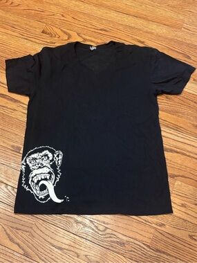 Men's Gas Monkey Vintage Tee with Monkey Side and Back Logo